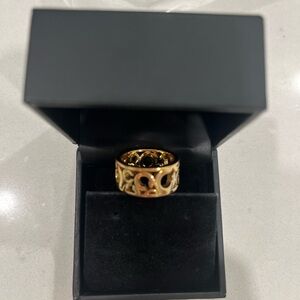 Coach Gold Plated Ring